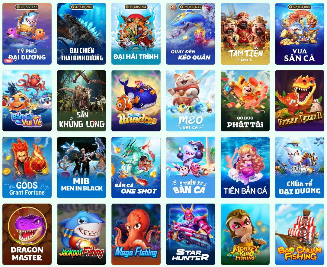 Bắn cá đổi thưởng